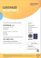 ISO-14001-2015-COLORLAK-2020-CZ