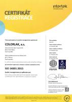 ISO-14001-2015-COLORLAK-2023-CZ-1