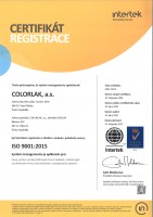 ISO-9001-2015-COLORLAK-2020-CZ