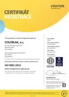 ISO-9001-2015-COLORLAK-2023-CZ-1